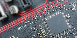 CPU on a printed circuit board