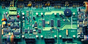 A motherboard that uses hardware acceleration to optimize CPU performance.