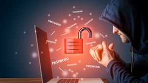 Malicious hacker stealing passwords from unsecured computers representing password leak