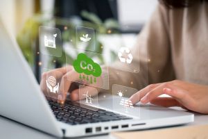 Image representing a sustainable workplace