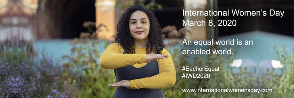 #IWD2020 campaign’s #EachforEqual pose