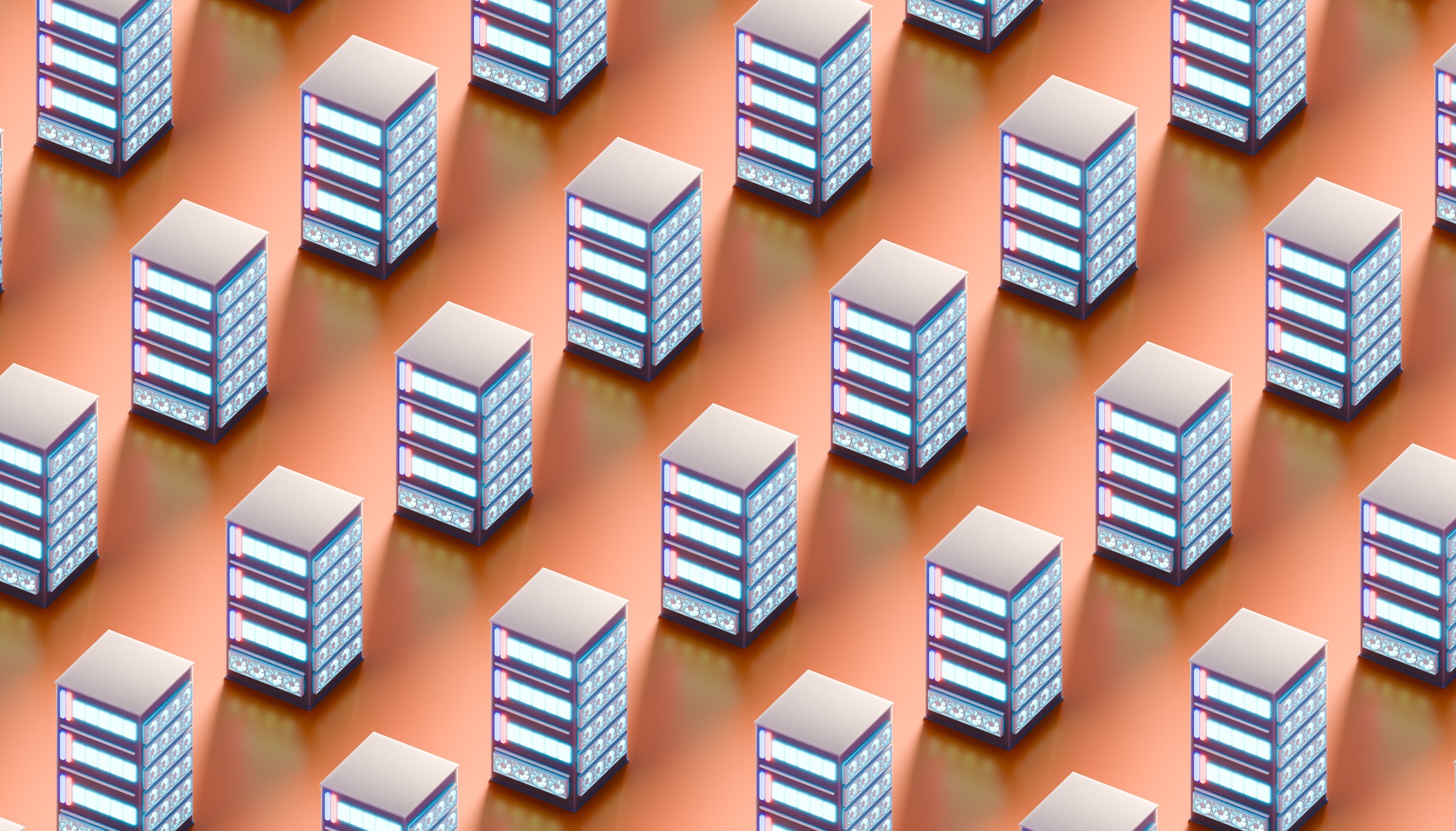 Carrier hotel data center architecture in a dense urban environment